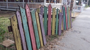 Love these whimsical fences!