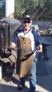 My dear Bud Larry - the cowboy cooker creator.